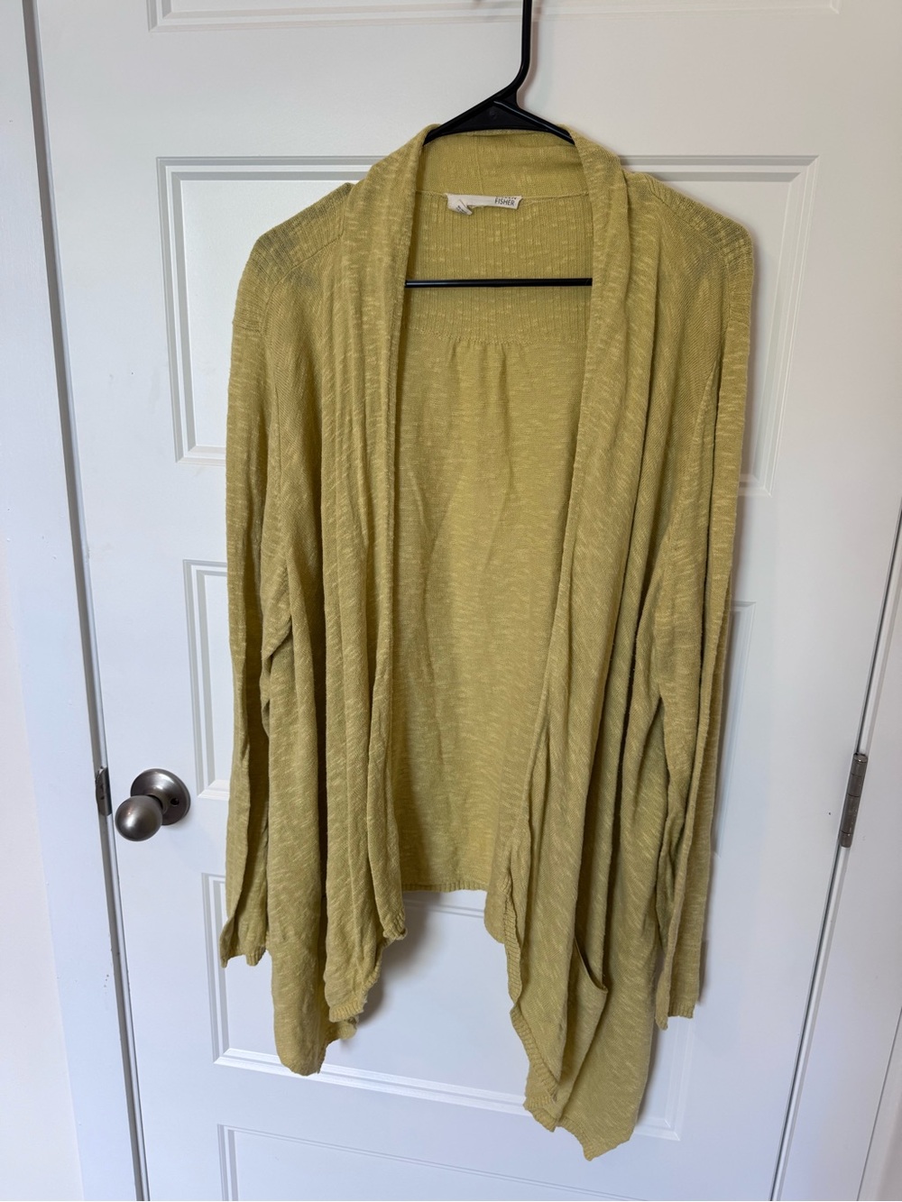 Eileen Fisher Lightweight Open-Front Cardigan Sweater